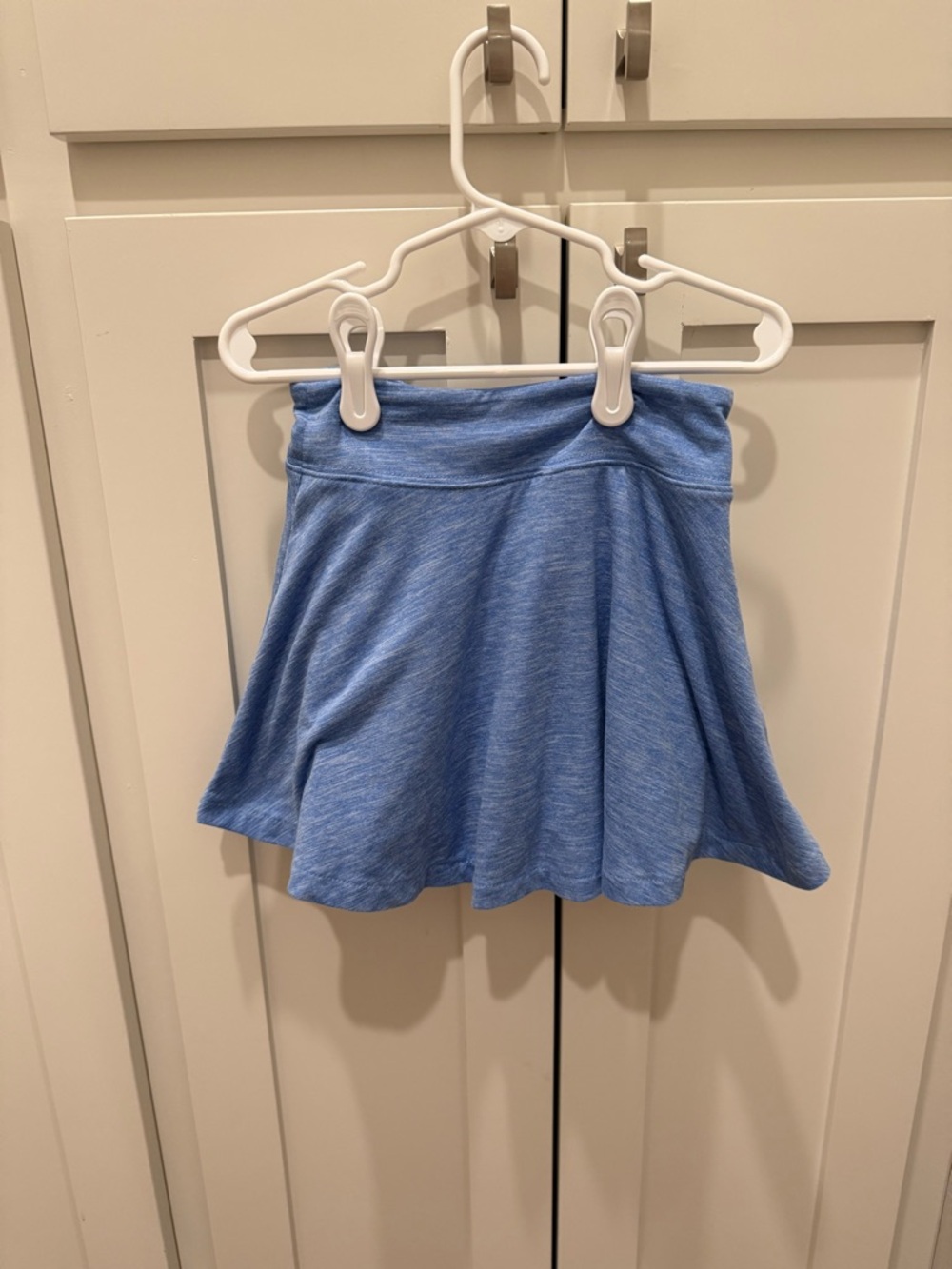 Crewcuts Heathered Blue Circle Skirt
